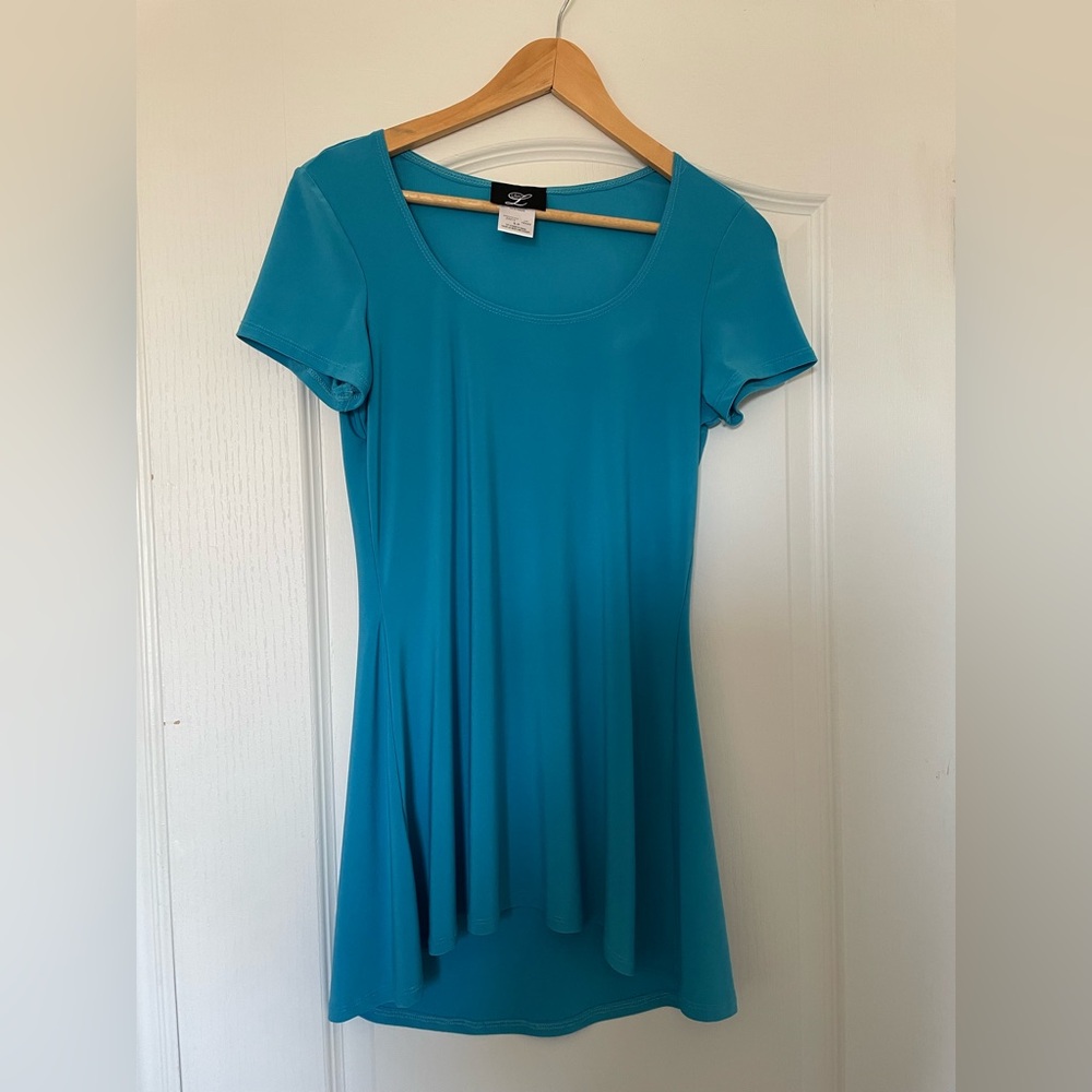 Elegant Blue Women's Top